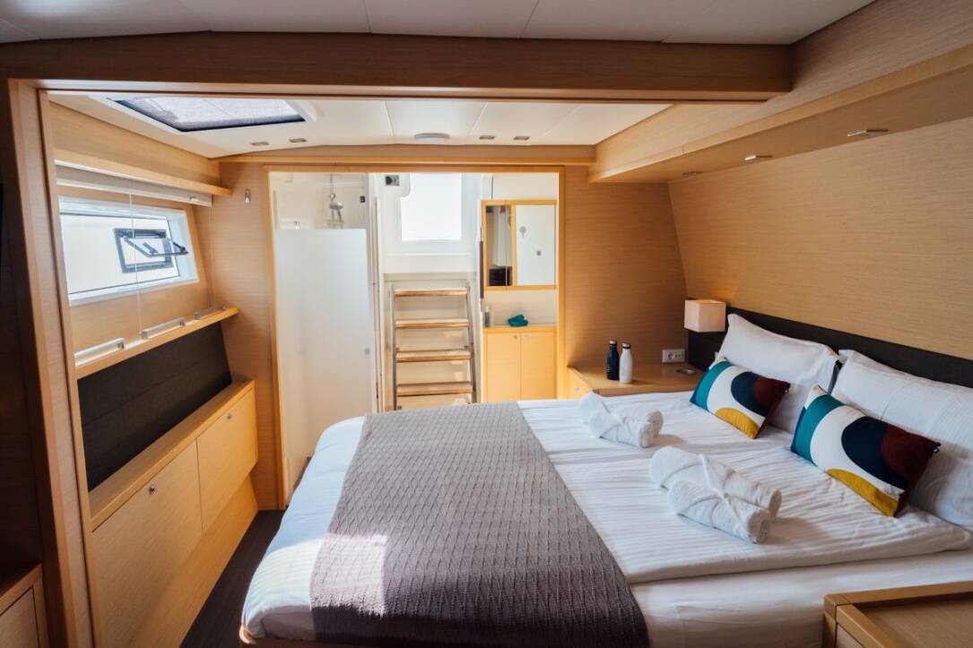Baza Lagoon 560 Catamaran Charter with crew Croatia