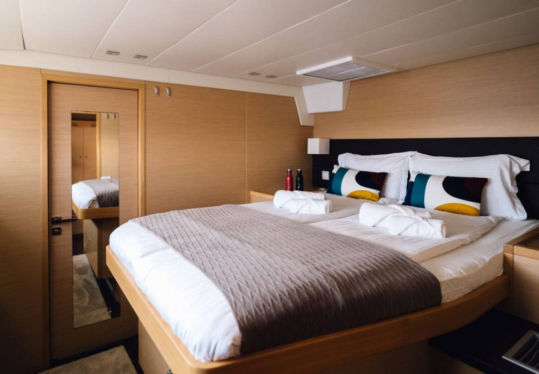 Baza Lagoon 560 Catamaran Charter with crew Croatia
