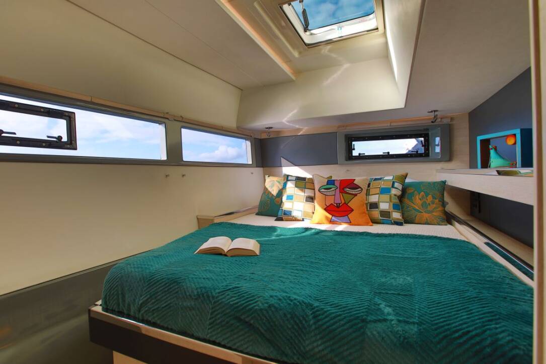 Leopard 45 Sisters catamaran charter with crew in Croatia