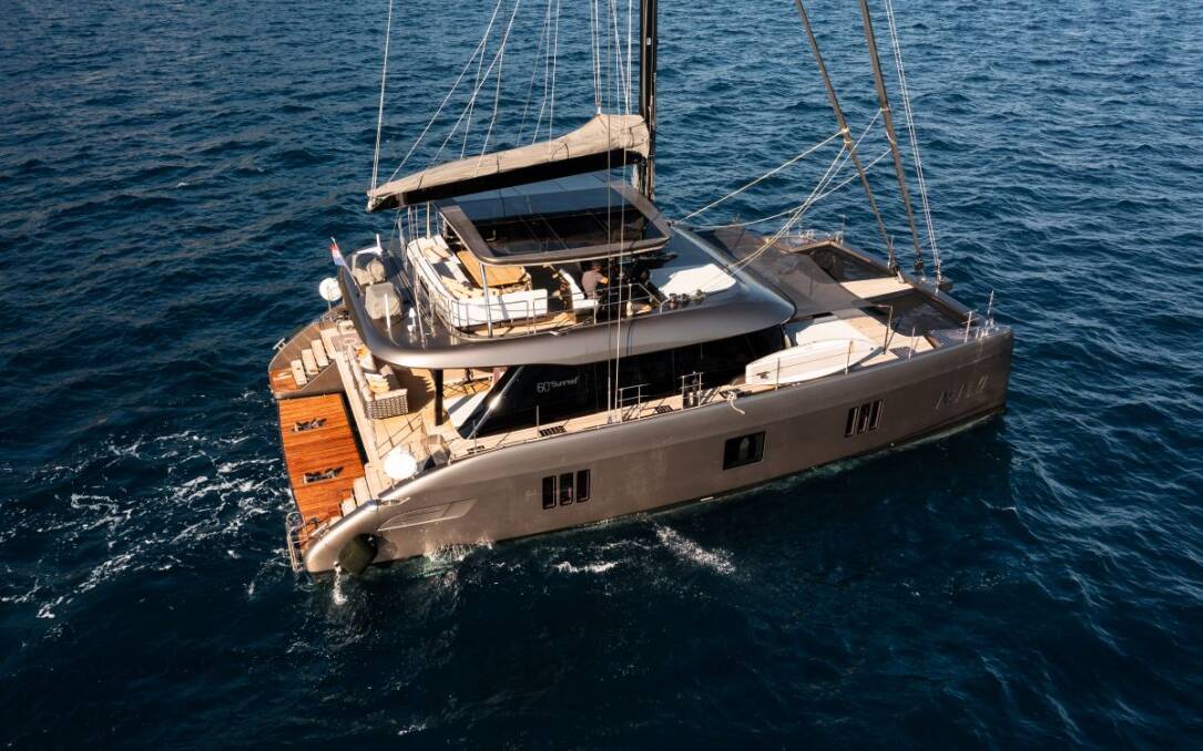 Ahalya Sunreef 60 Luxury Catamaran Charter Croatia